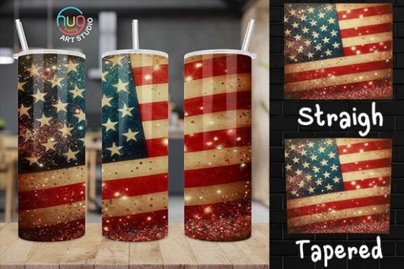 Download Red White Blue Glitter Patriotic Vintage - Premium Resources